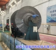 济南天盟乌鲁木齐汽轮机叶轮现场超音速喷涂