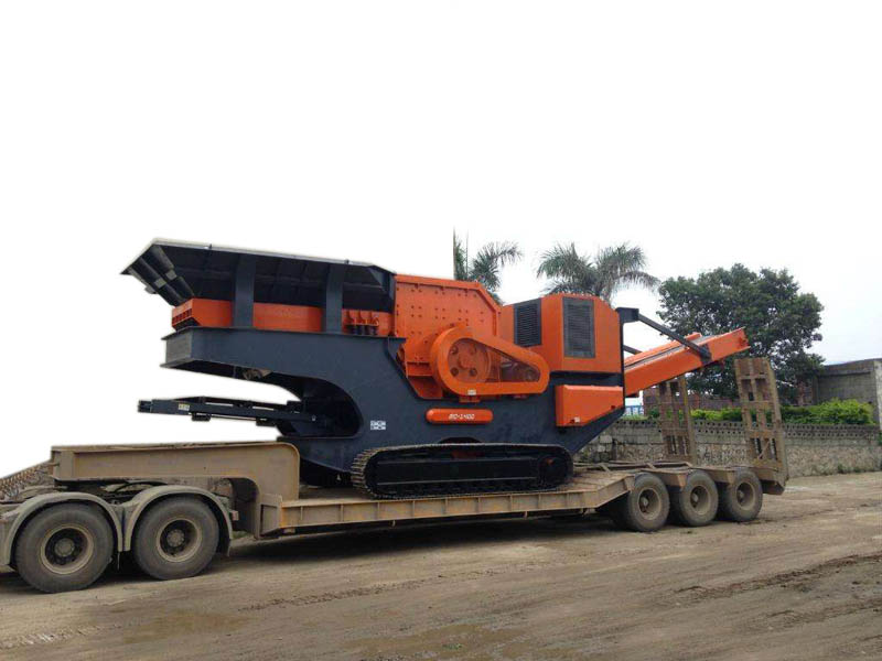 轮胎式移动91香蕉国产在线观看筛分站