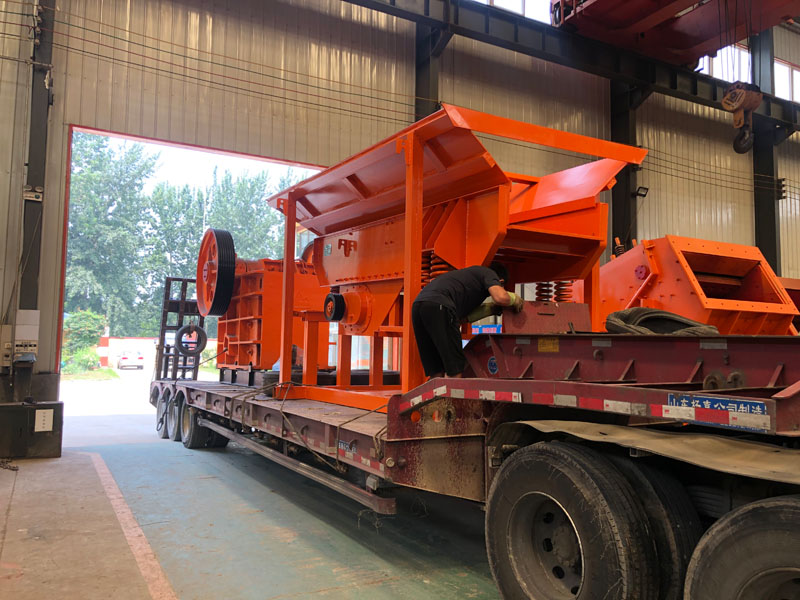 91香蕉国产在线观看设备+振动给料机发往湖南